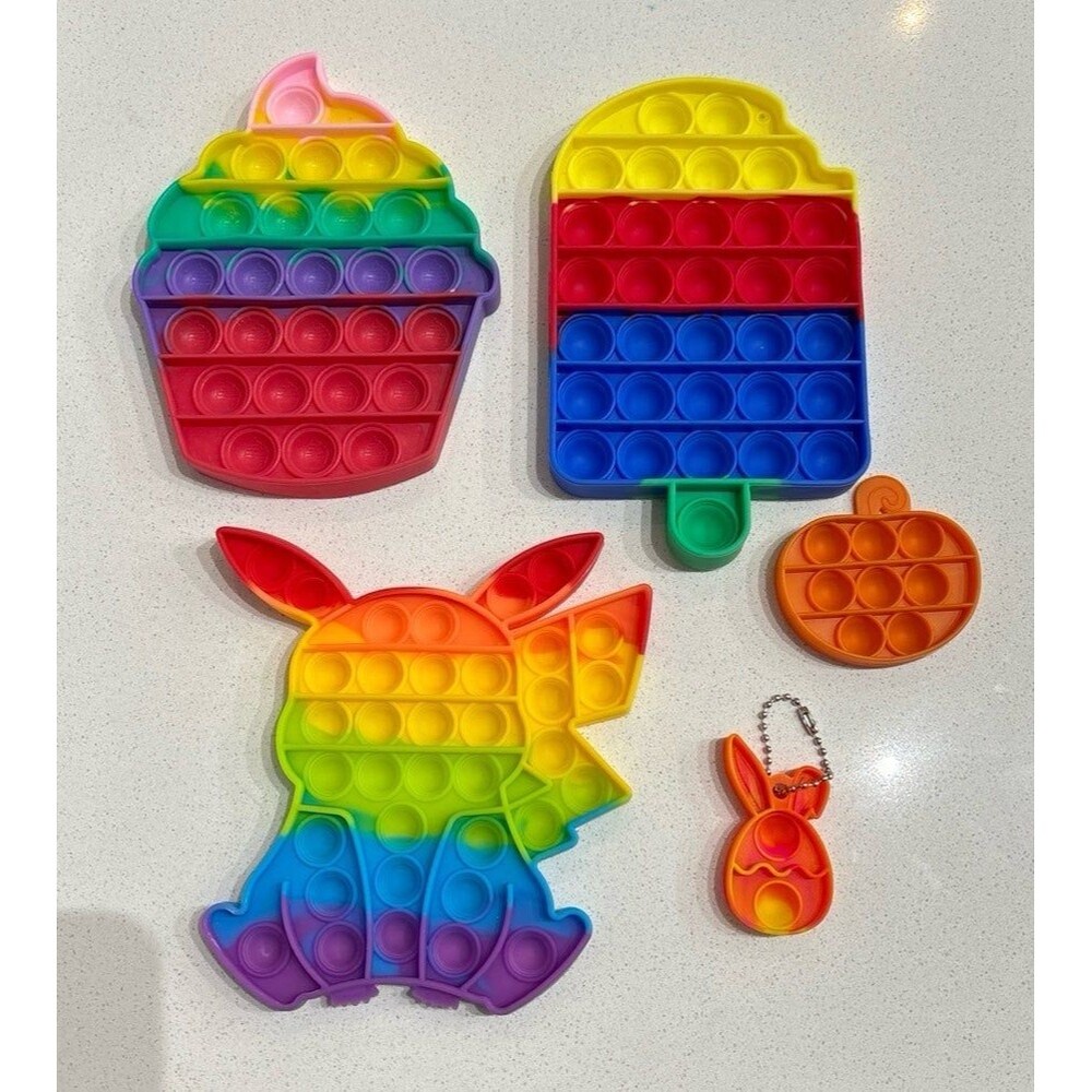 Fidget. Educational pop it bundle